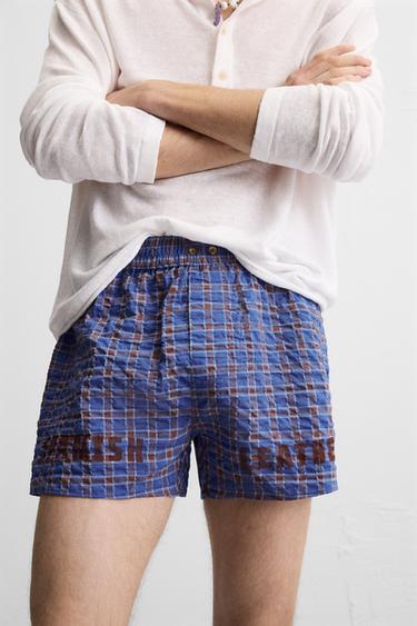 GUITARRICADELAFUENTE POPLIN BOXERS - Blue by Zara - Image 2