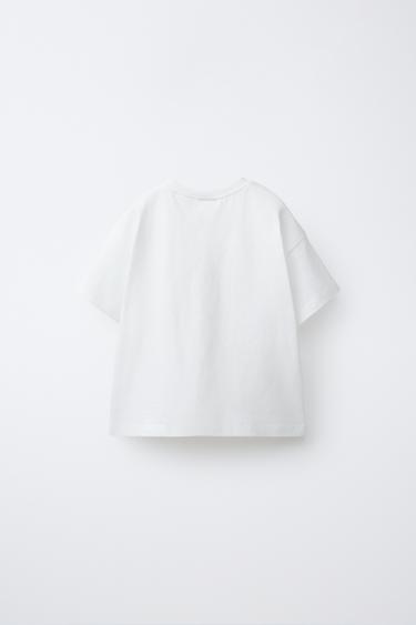 T-SHIRT IMPRIMÉ LE MEILLEUR PAPA - Blanc de Zara - Image 1