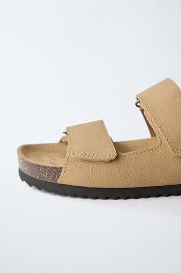 SANDALES À BRIDES - Marron de Zara - Image 5