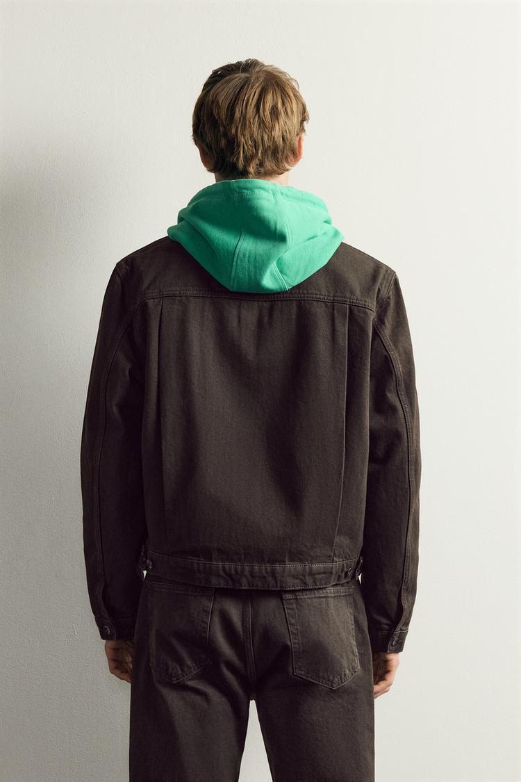 Chaqueta plisada de corte cropped Aaron Levine x Zara 4