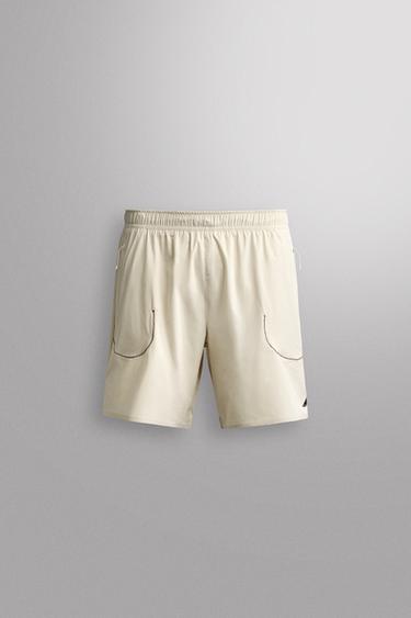 7" RUNNING SHORTS - Bone by Zara