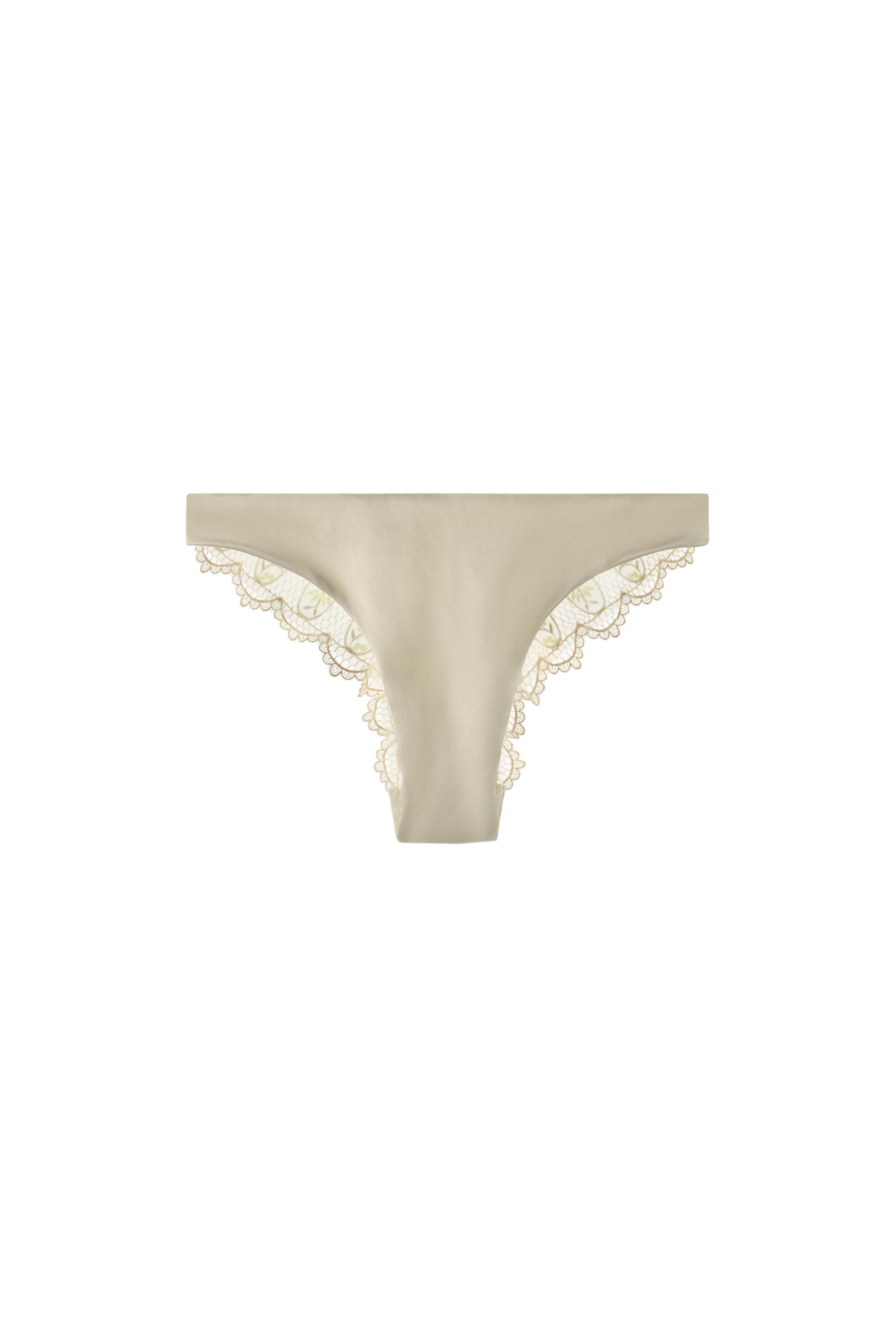 FLORAL EMBROIDERED LACE PANTIES