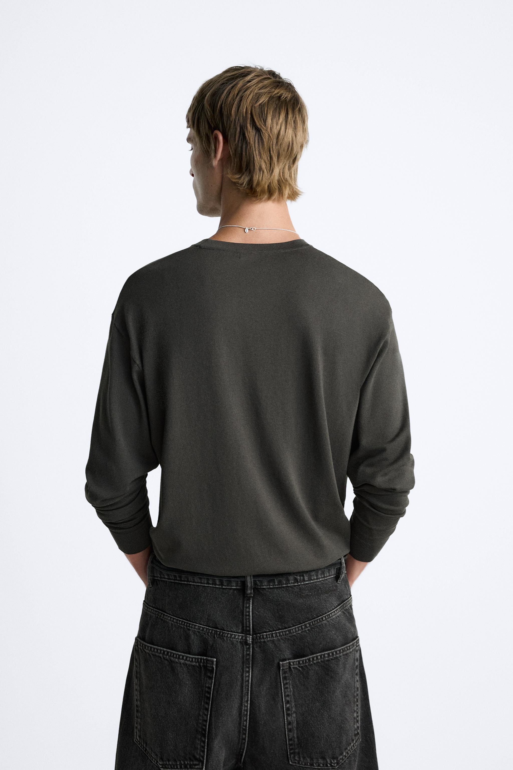 PULLOVER AUS VISKOSEMISCHGEWEBE - Cremefarben | ZARA Deutschland 