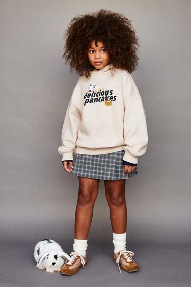 POCHACCO © SANRIO HOODIE - Ecru by Zara