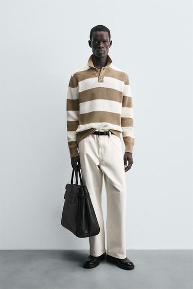 POLO PUNTO ALGODÓN - LINO - 178 de Zara - Imagen 0