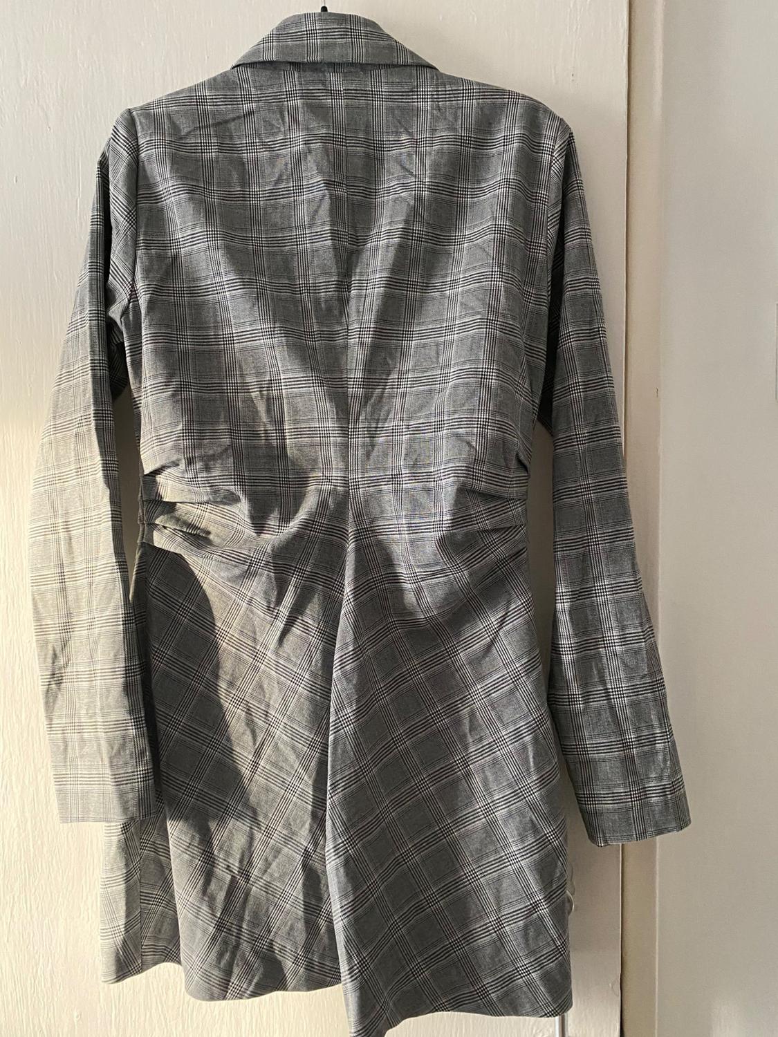 CHECK MINI DRESS - Image 3