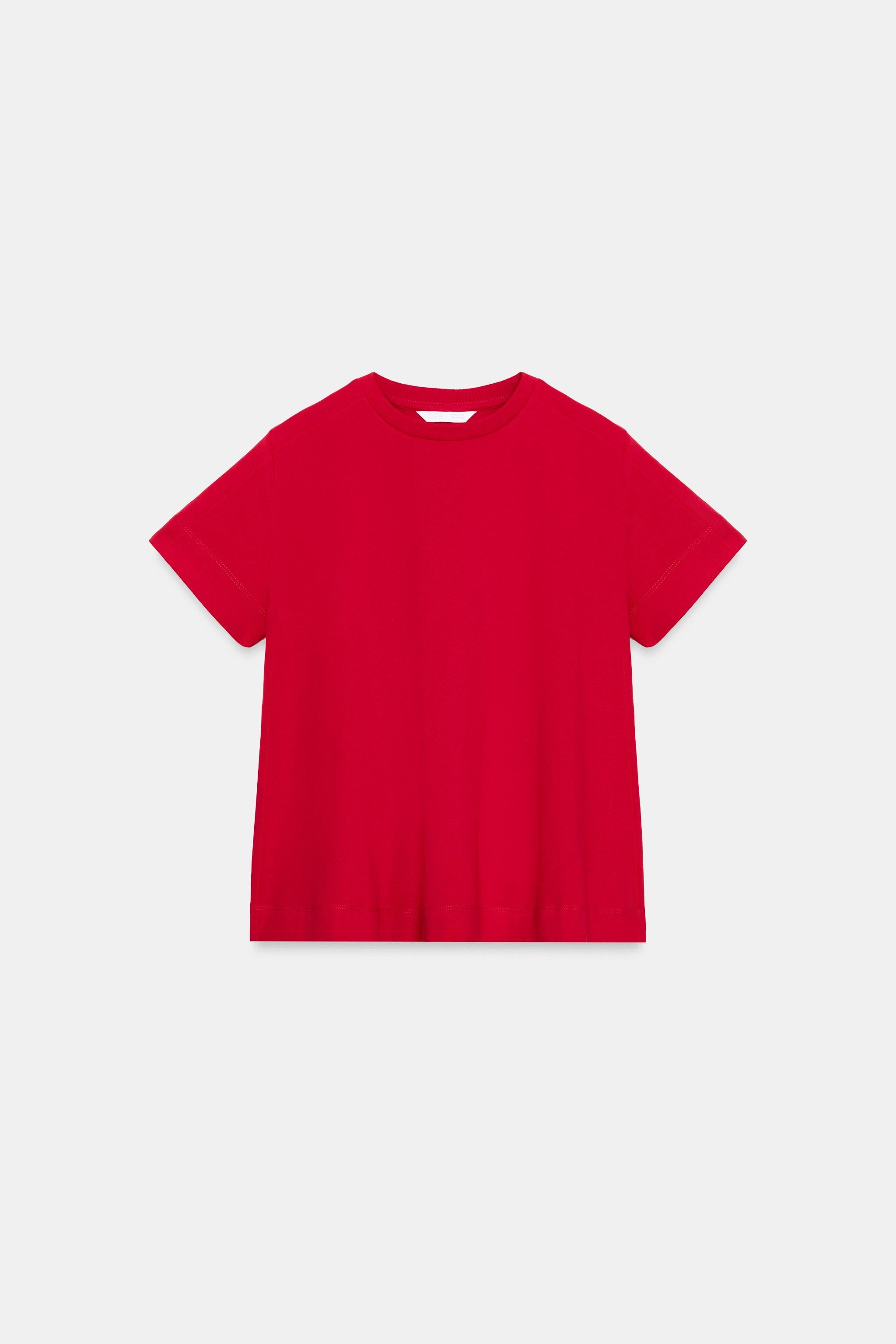 レディースレッドTシャツ | ZARA 日本
