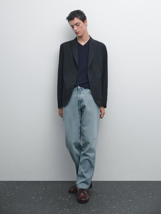 Lightweight technical blazer