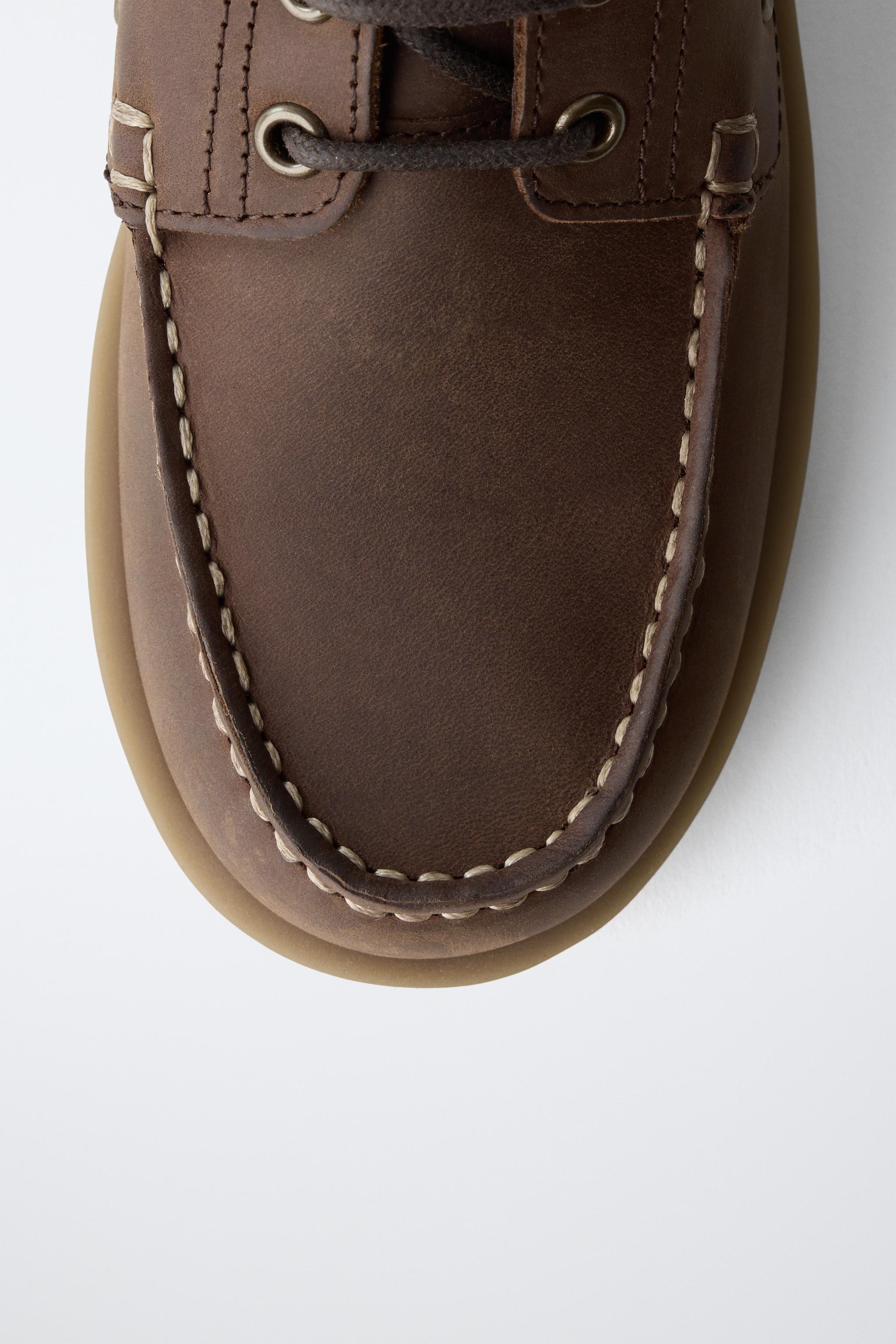 STORIESZ - CHAUSSURES BATEAU EN CUIR