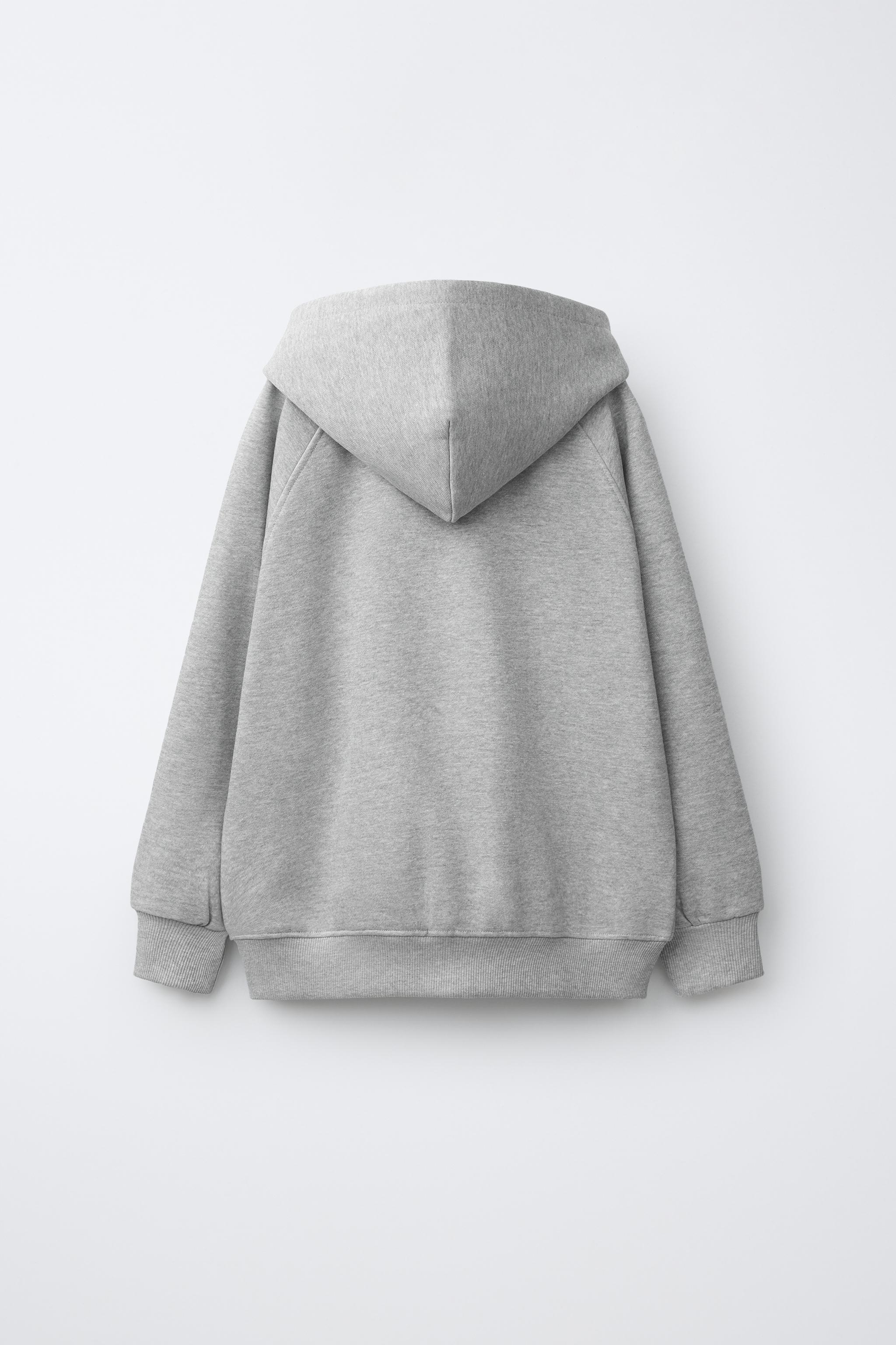 HOODED ZIP SWEATSHIRT