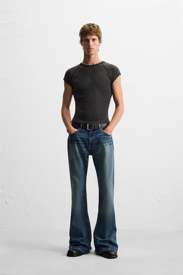 JEAN FLARE FIT CLASSIC - Bleu de Zara - Image 0