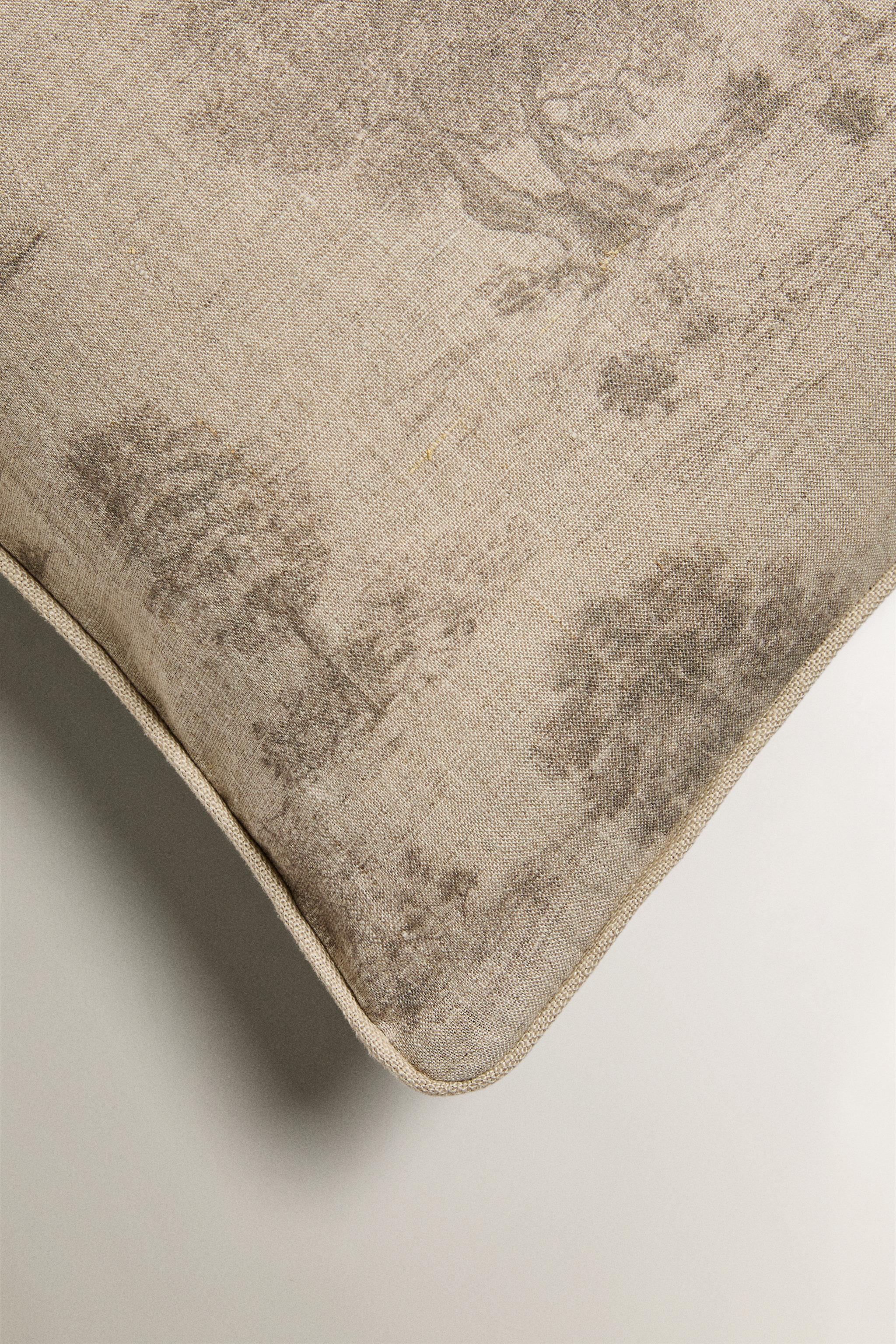 HOUSSE DE COUSSIN TOILE DE JOUY