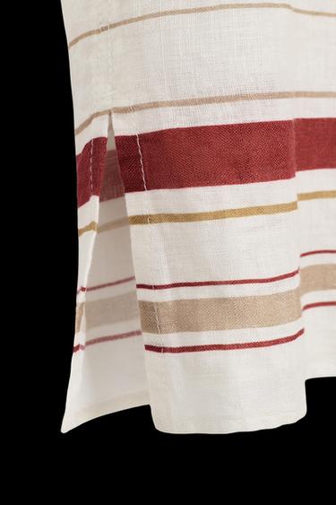 PSTND SHRT - Blanco / Rojo de Zara