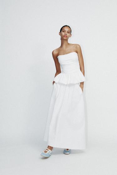 FULL POPLIN TOP - White by Zara
