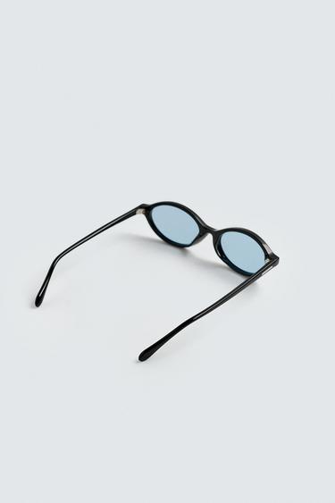 LUNETTES DE SOLEIL OVALES - Noir de Zara - Image 6