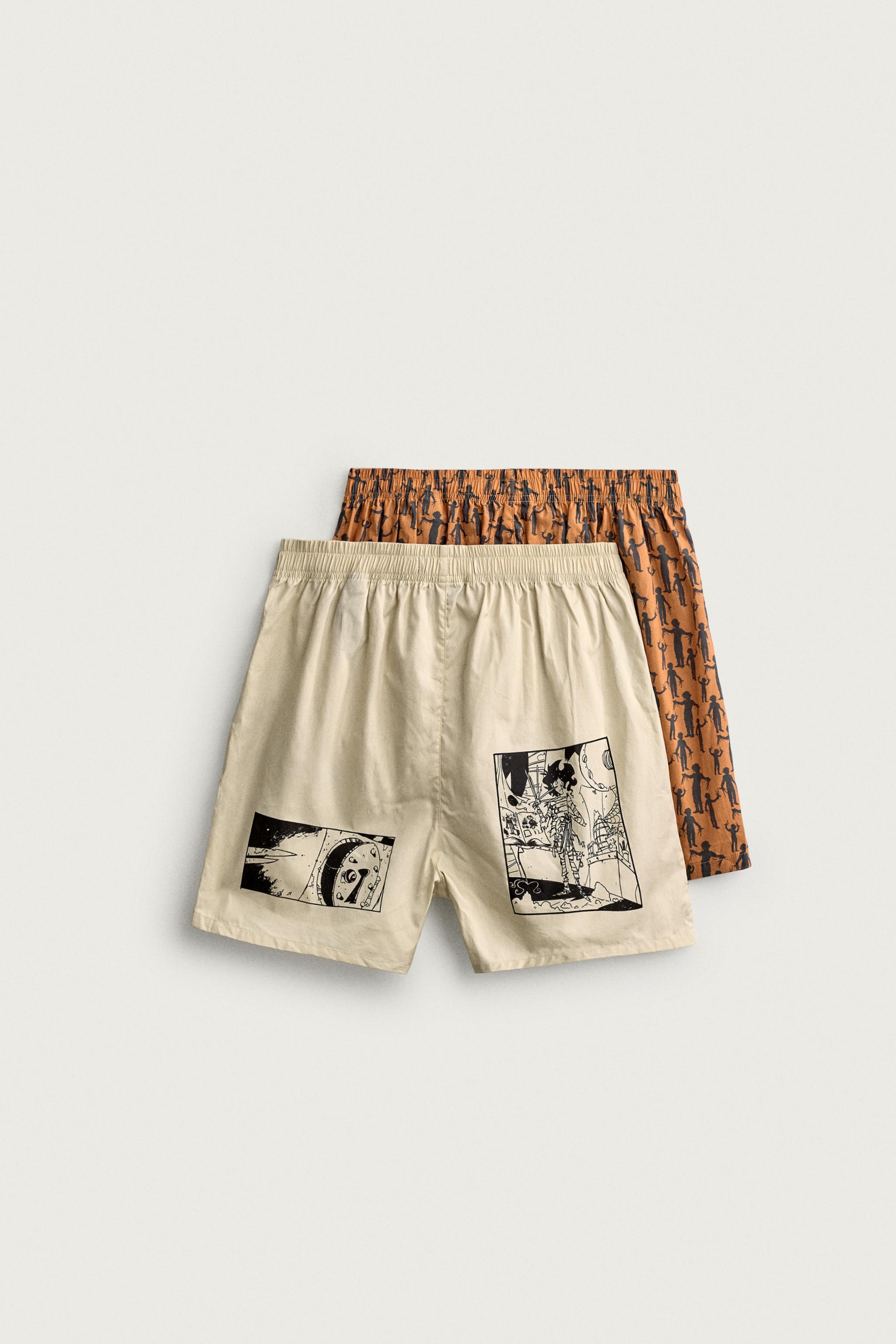EDWARD SCISSORHANDS ©20TH CENTURY STUDIOS COMBINED POPLIN BOXER SHORTS 2-PACK
