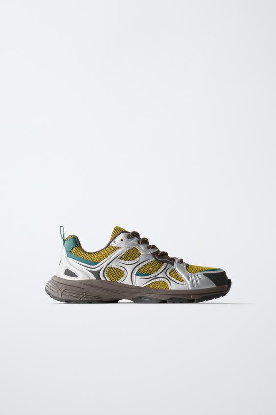 FUNKTIONS- SNEAKER NETZSTOFF - Gelb von Zara - Bild 0