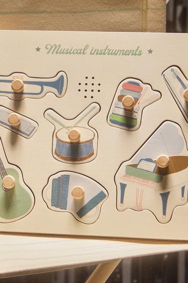 CHILDREN'S TOY SOUND PUZZLE WITH INSTRUMENTS - Multicoloured by Zara - Image 5