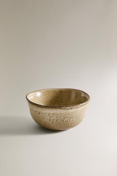 MINI-SCHALE TERRAKOTTA - Beige von Zara