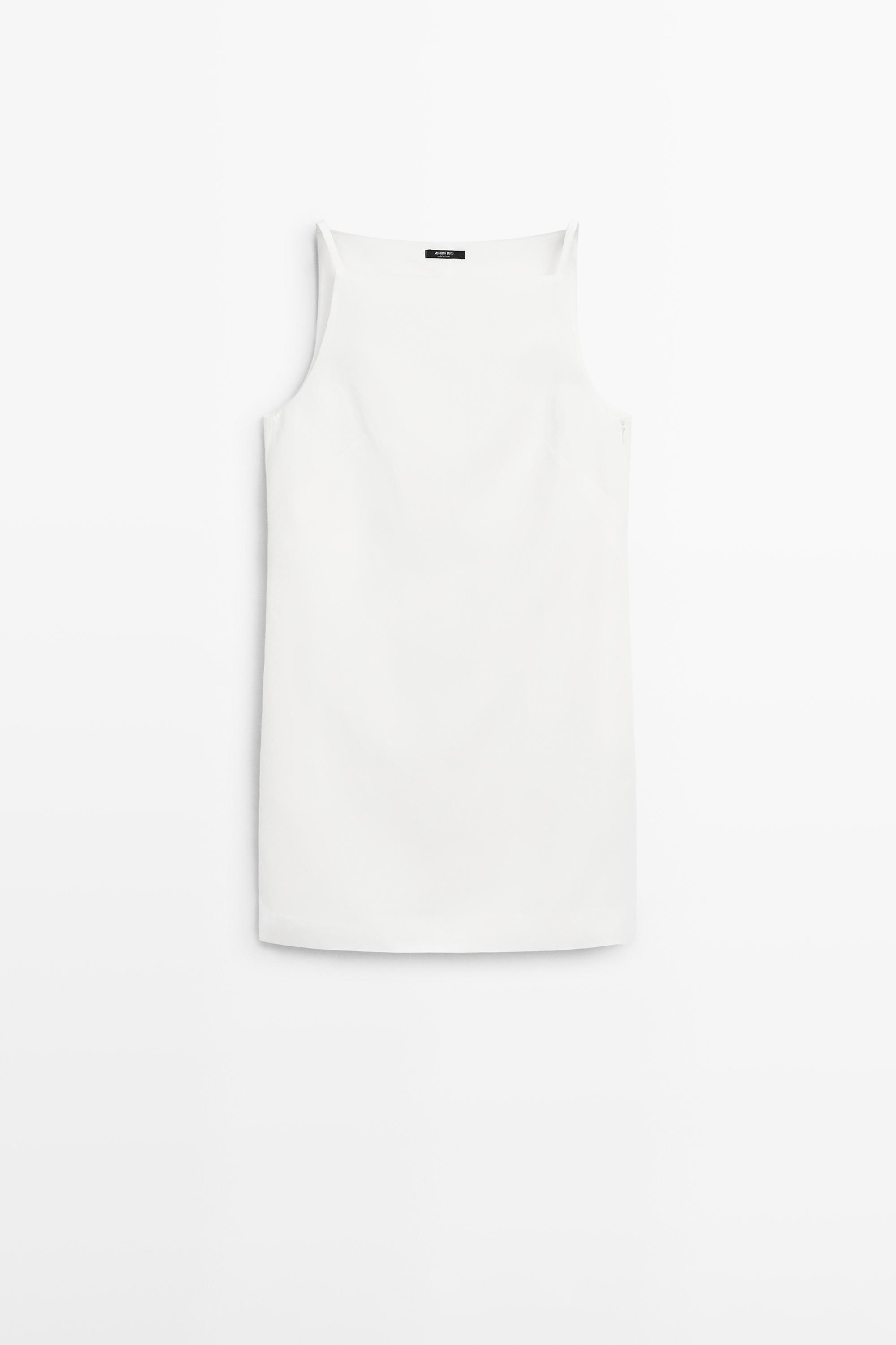 Thin strap mini dress