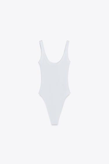 BODY CÔTELÉ - Blanc de Zara - Image 5