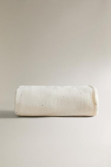 CHILDREN'S MOON BATHROOM TOWEL - Cream by Zara - Image 1