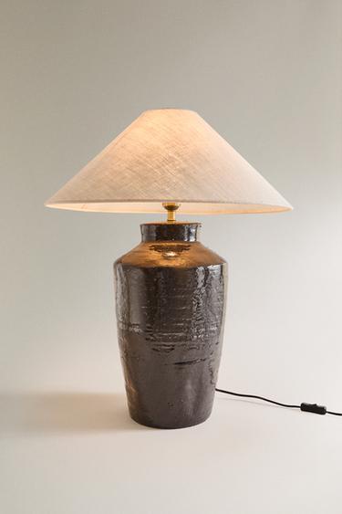 CERAMIC TABLE LAMP - Black by Zara - Image 1