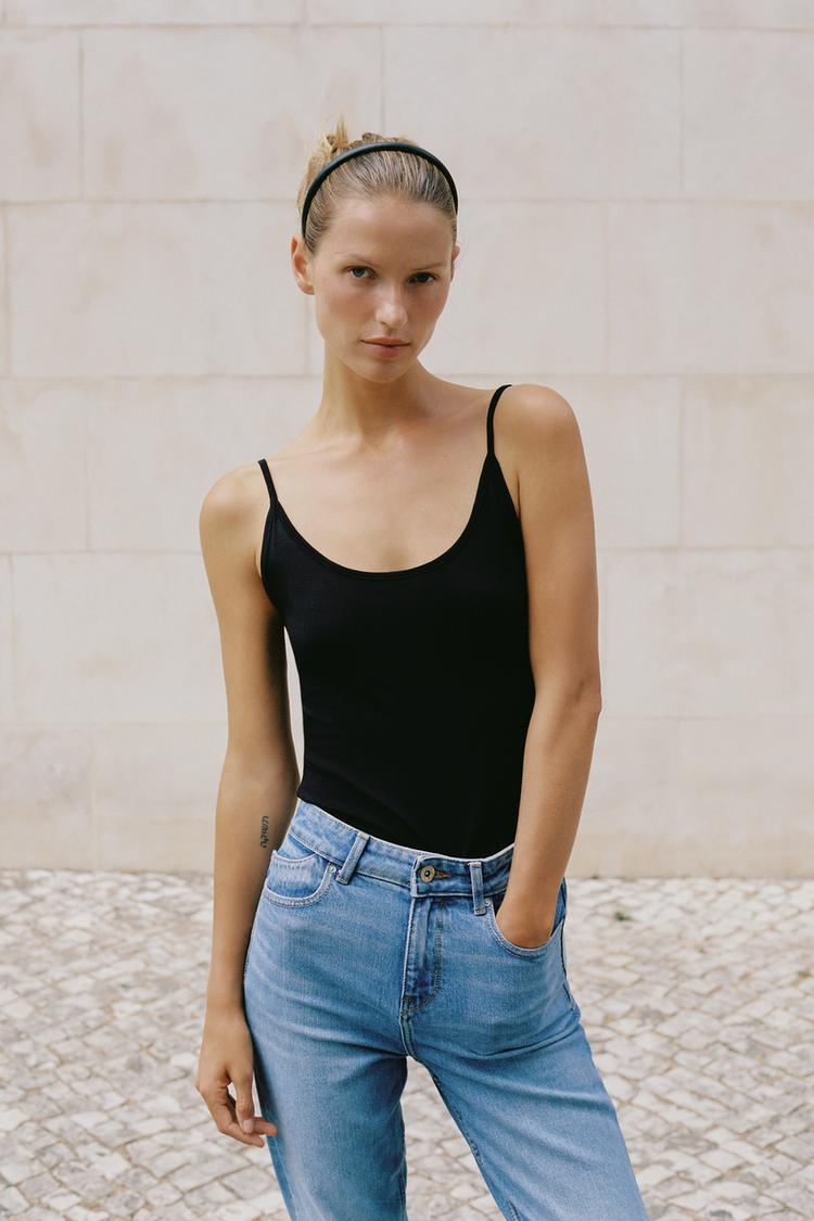 Jeans de tiro alto estilo mom Z1975 6