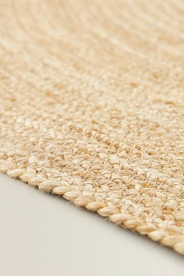 ROUND JUTE RUG - Light beige by Zara - Image 2