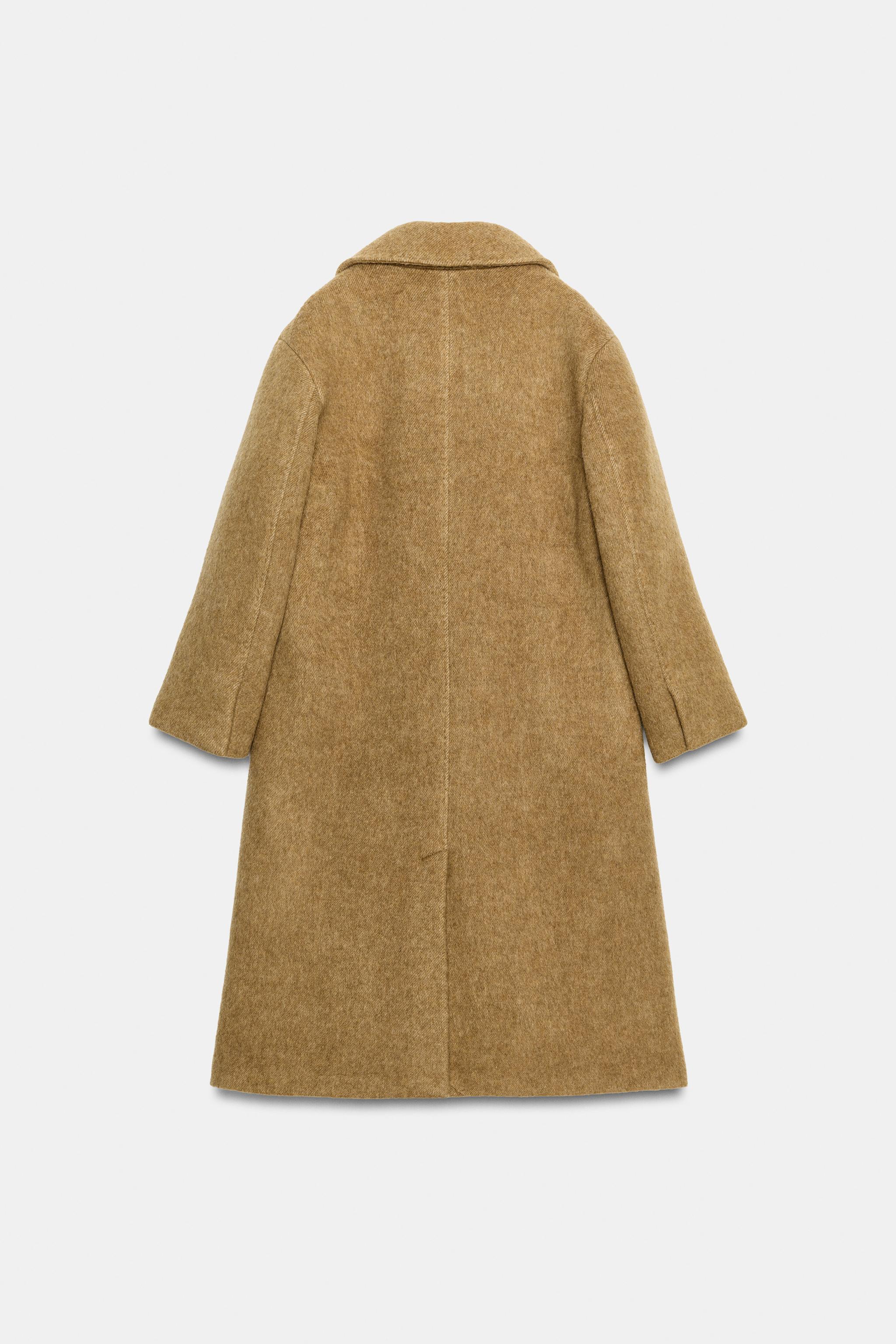 ZW COLLECTION LONG WOOL BLEND COAT