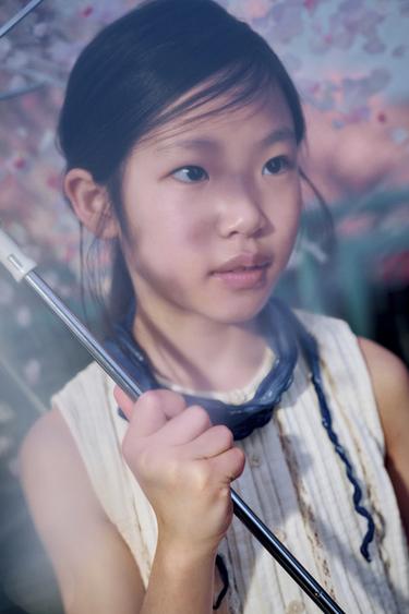 Zara 蕾絲細褶襯衫 - 裸色