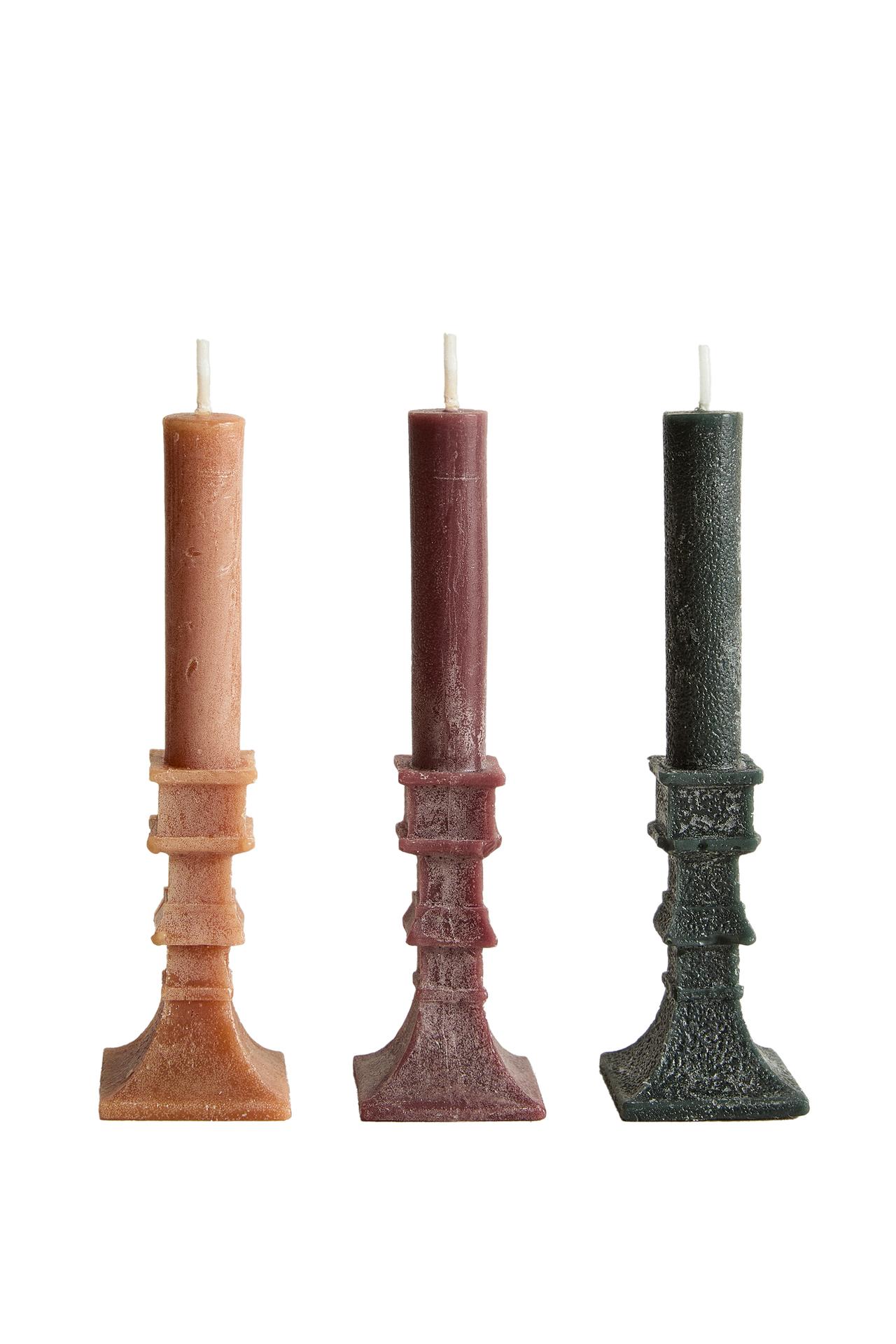 SCENTED CANDLE CANDELABRA PACK (PACK OF 3)