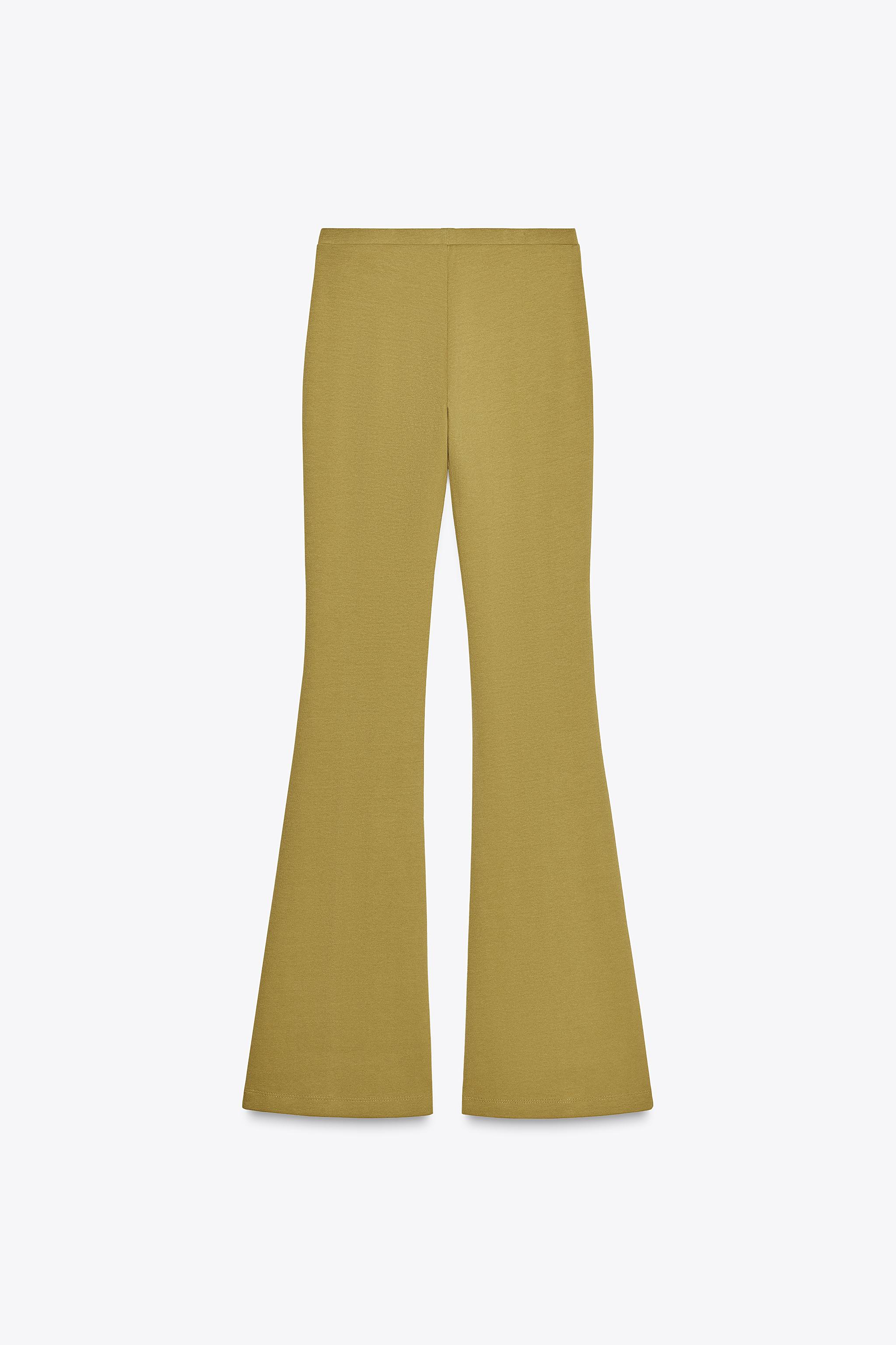 インターロックFLAREパンツ - エクリュ | ZARA Japan / 日本