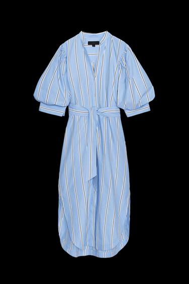 ZW COLLECTION STRIPED DRESS WITH BELT - striped by Zara - Image 0