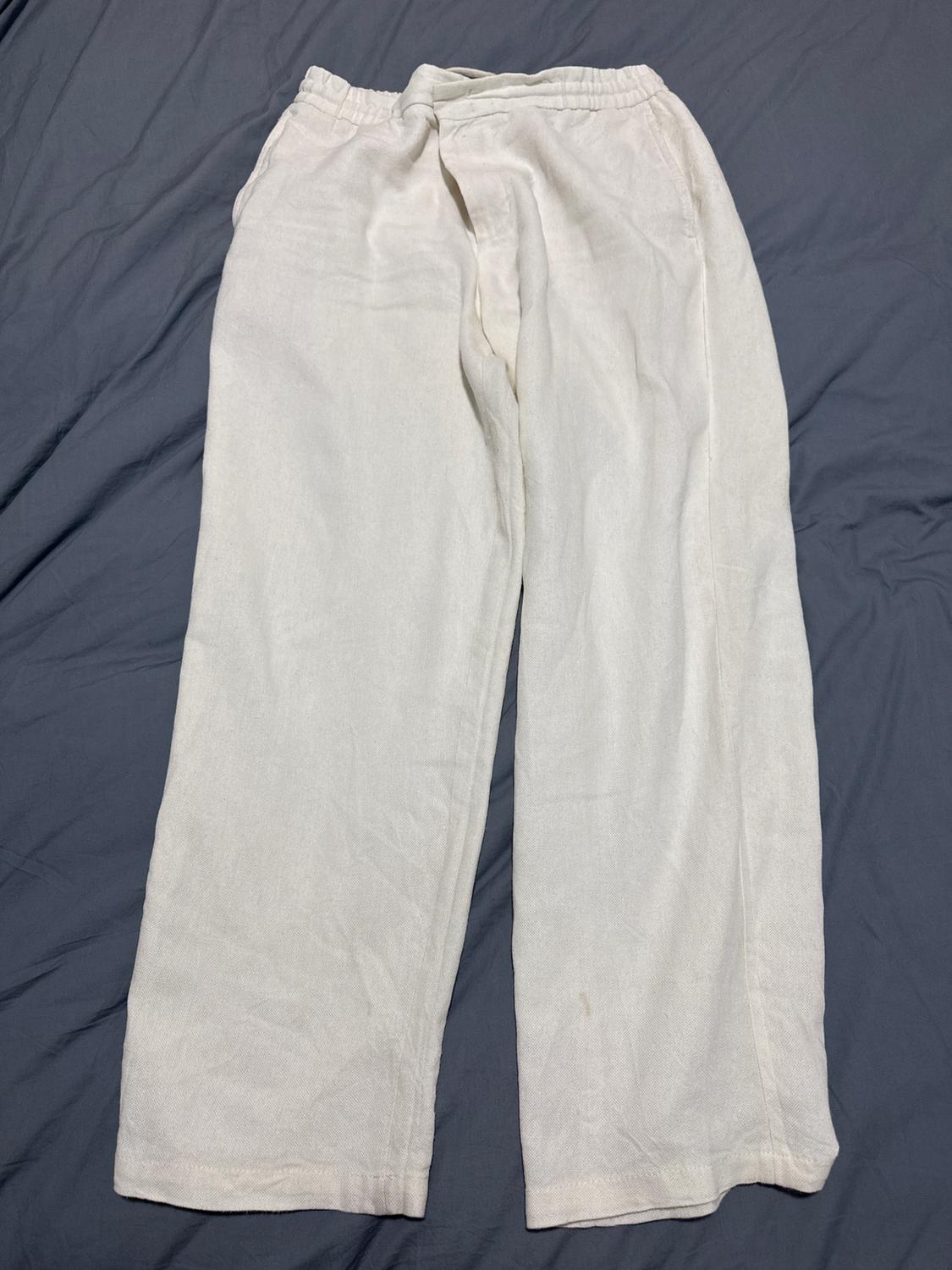 VISCOSE-JUTE TROUSERS - Image 2