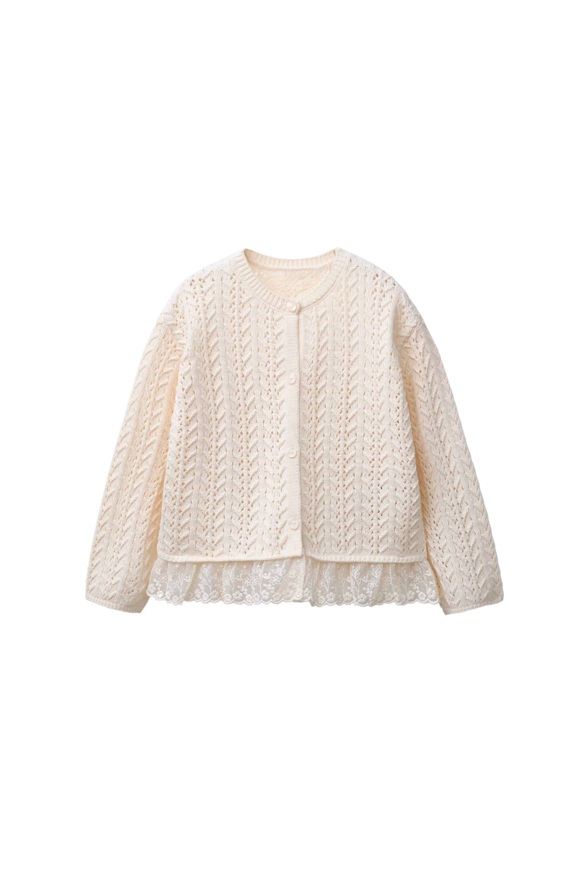 カーディガン andmary Emma knit flare cardigan set ANDMARY】Emma knit flare cardigan set