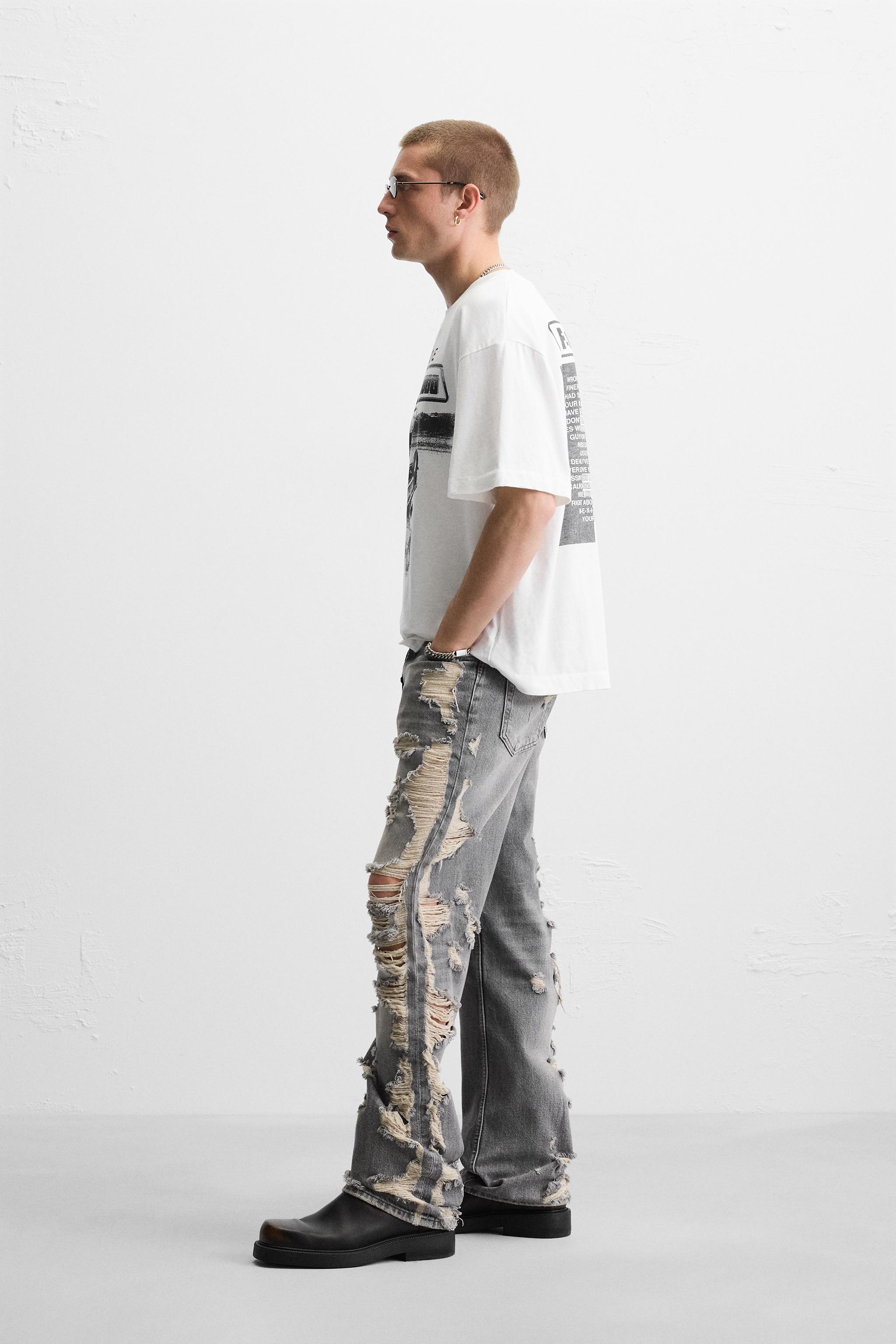 POST MALONE™ GRAPHIC T-SHIRT - Anthracite grey | ZARA