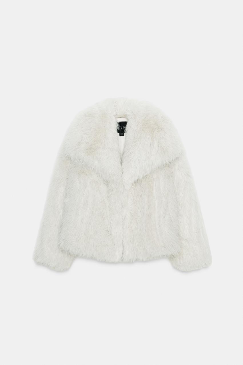 ZW COLLECTION FAUX FUR JACKET
