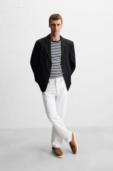 MOCASSIM DE COURO CASUAL - 1-722 da Zara - Imagem 0