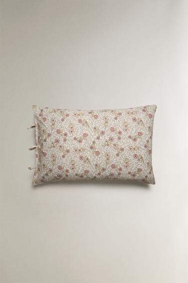 TAIE D’OREILLER ENFANT COTON FLEURS - Multicolore de Zara - Image 2
