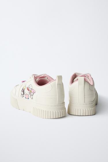 HELLO KITTY © SANRIO SNEAKERS - White by Zara - Image 4