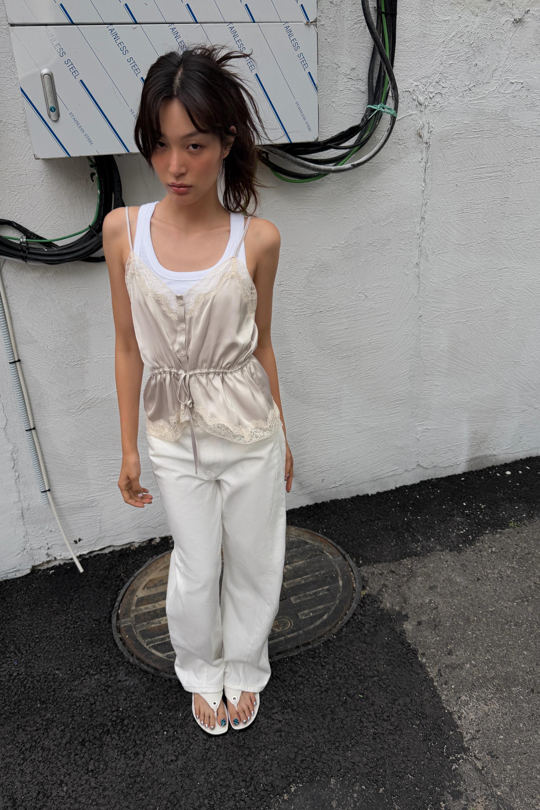 レディースサテントップス | ZARA 日本
