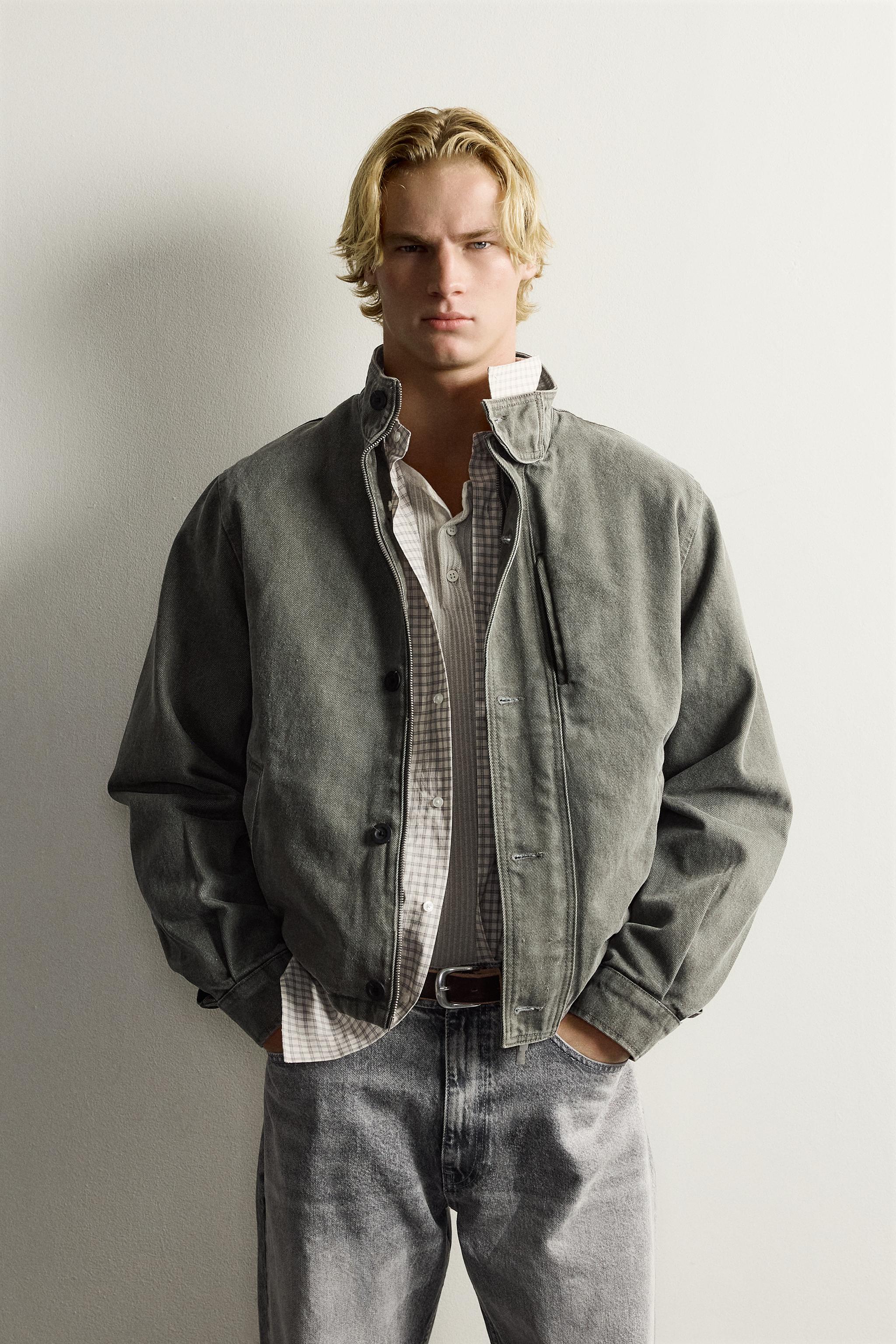 BLOUSON RELAXED FIT EN COTON MATELASSÉ