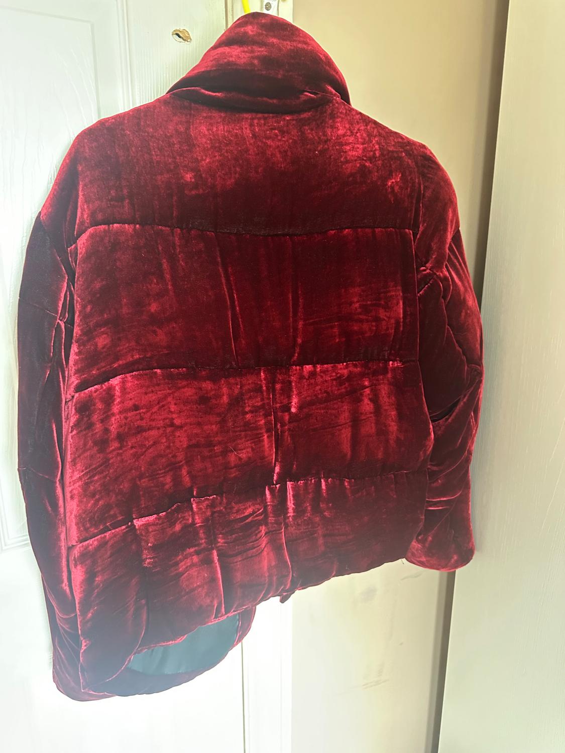 QUILTED VELVET JACKET - Image 3
