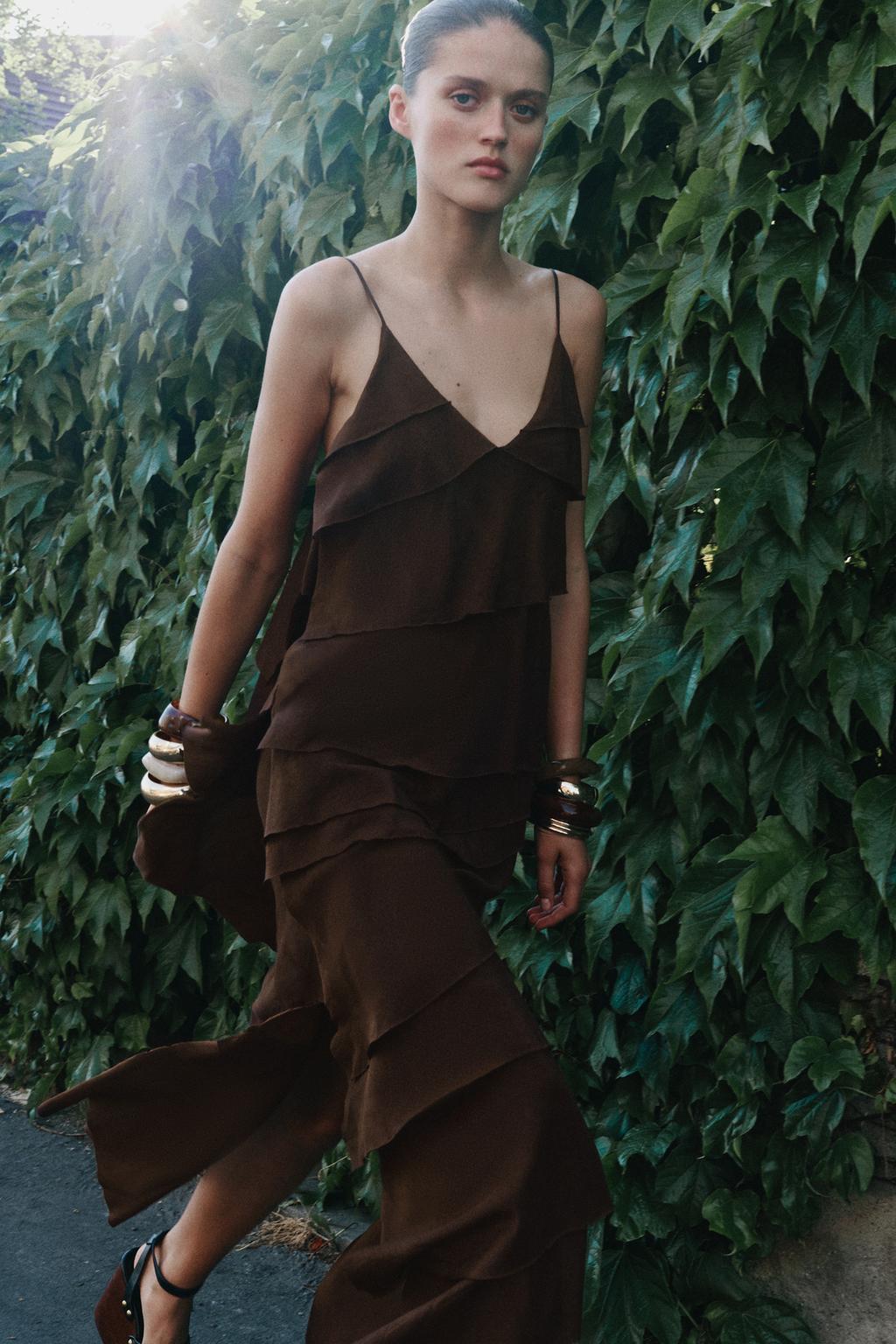 VESTIDO VOLANTES ZW COLLECTION