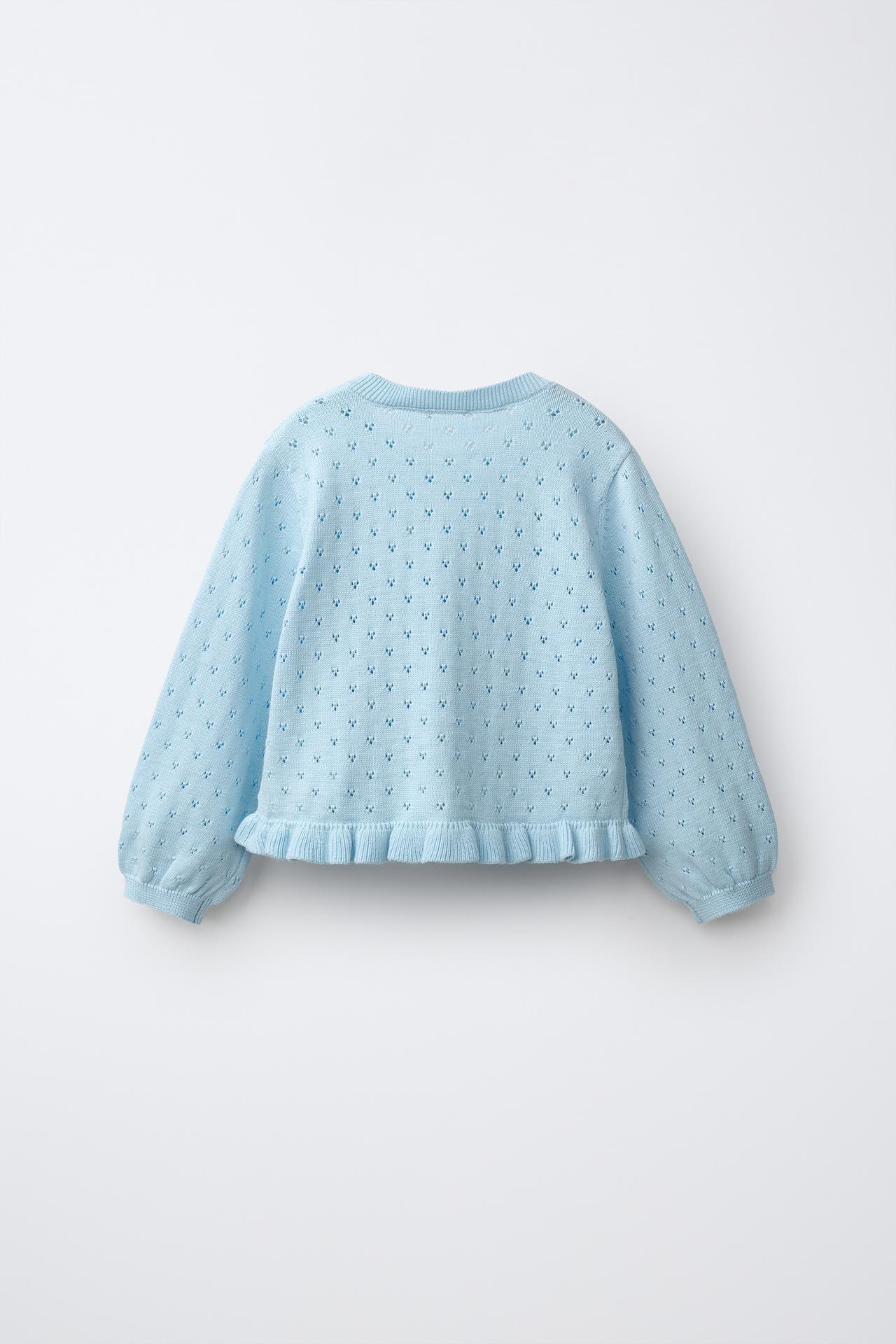 MIFFY™ MERCIS BV © EMBROIDERED CARDIGAN — Pastel blue