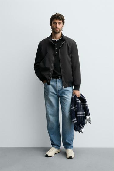 CAZADORA ACOLCHADA WATER REPELLENT - Negro de Zara - Imagen 0