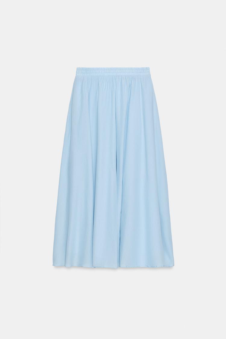 Falda midi en capas 7