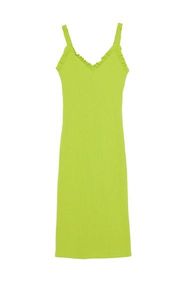 VESTIDO ESTRUCTURA VOLANTES