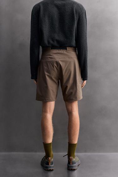 SHORT TECHNIQUE CARGO - Marron de Zara - Image 2
